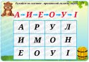 Дидактична гра "Рухайся за схемою-називай літери"