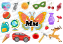Навчальні матеріали "Перші кроки до читання. Літера М"