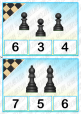 Дидактична гра з прищіпками "Шахова вартість фігур"