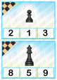 Дидактична гра з прищіпками "Шахова вартість фігур"