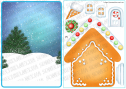 Аплікація "Пряниковий будинок"