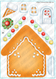 Аплікація "Пряниковий будинок"