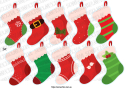 Дидактична гра "Різдвяні шкарпетки"