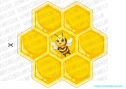 Дидактична гра "Бджілка і фігури"